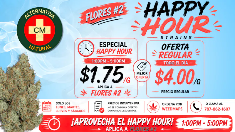 Alternativa Natural HAPPY HOUR: FLOWER #2