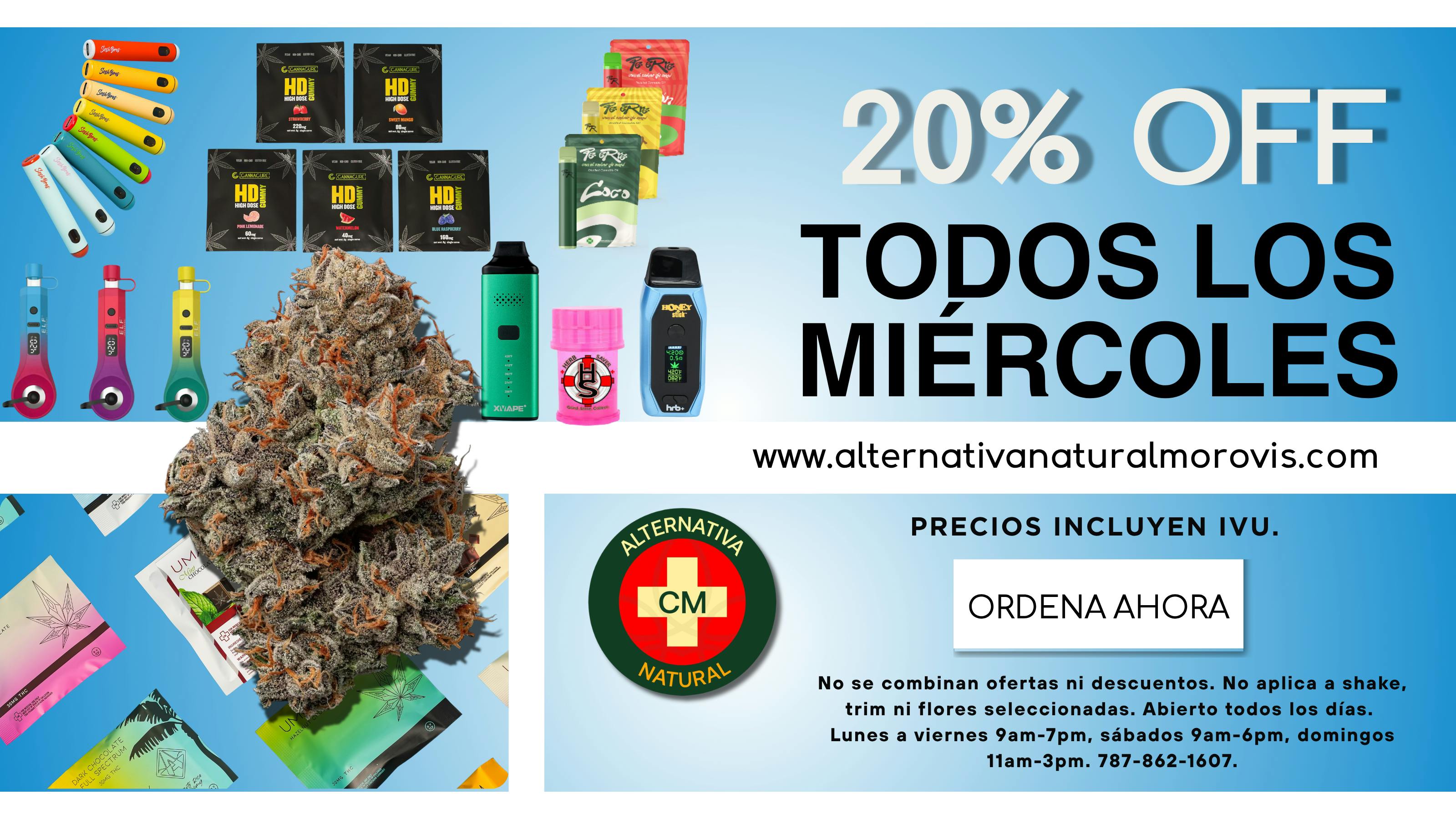 Alternativa Natural MIÉRCOLES DE AHORRO – 20% MENOS💸