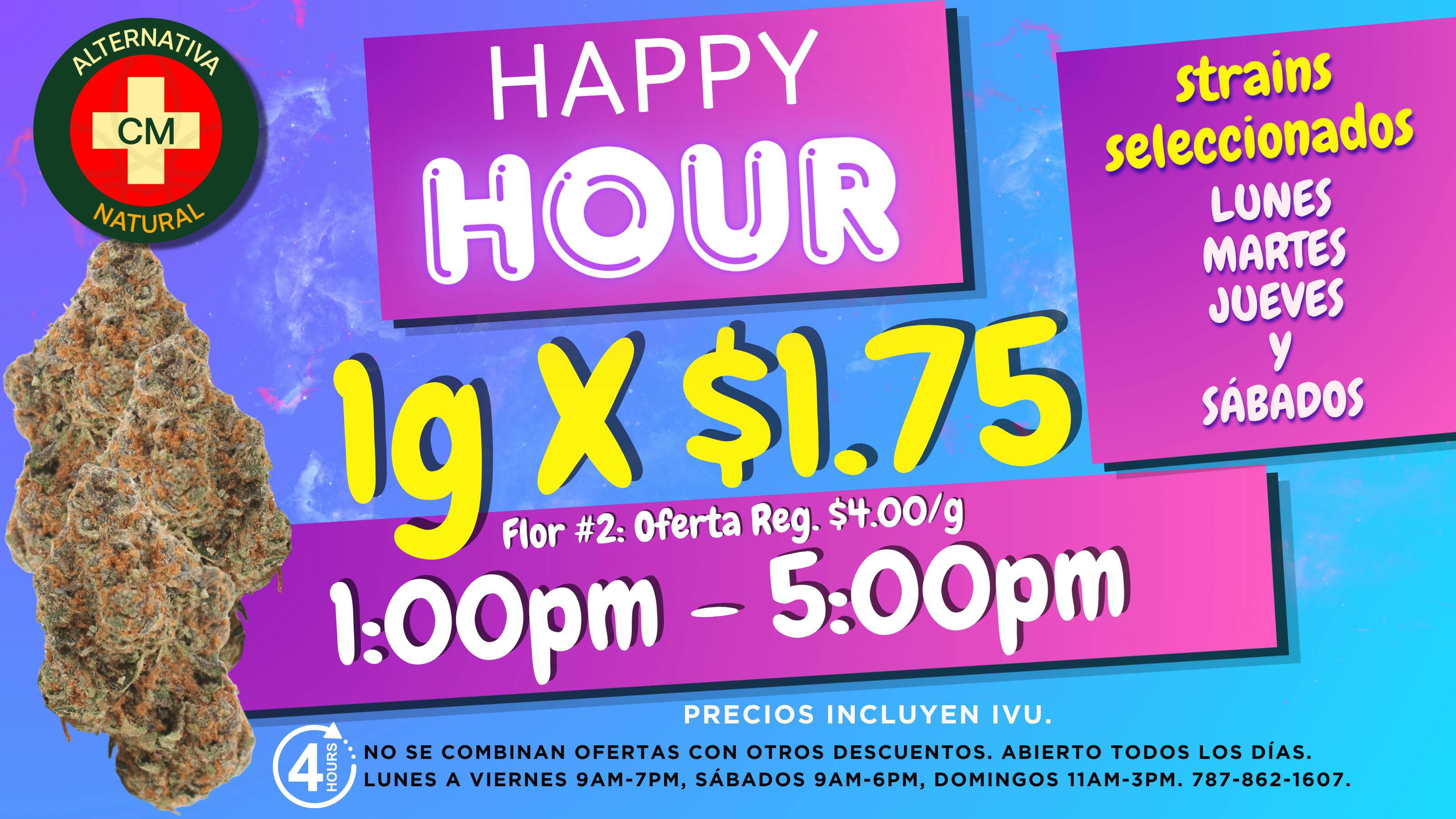 Alternativa Natural EXPERIENCIA HAPPY HOUR🤩