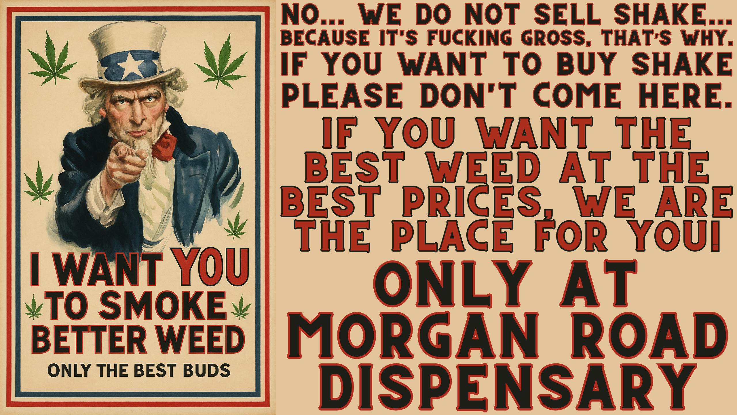 Morgan Road Rx THINK SHAKE IS FUCKING GROSS?!?!