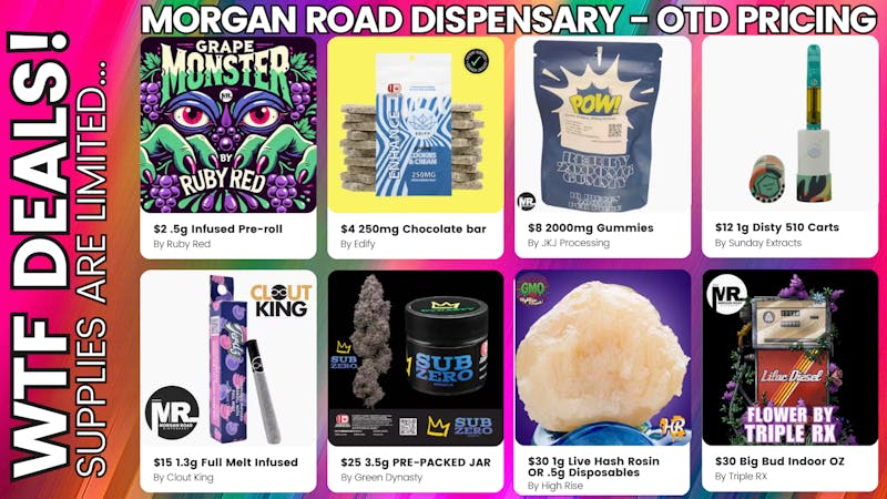 Morgan Road Rx Hurry Up! U don't wanna miss it!