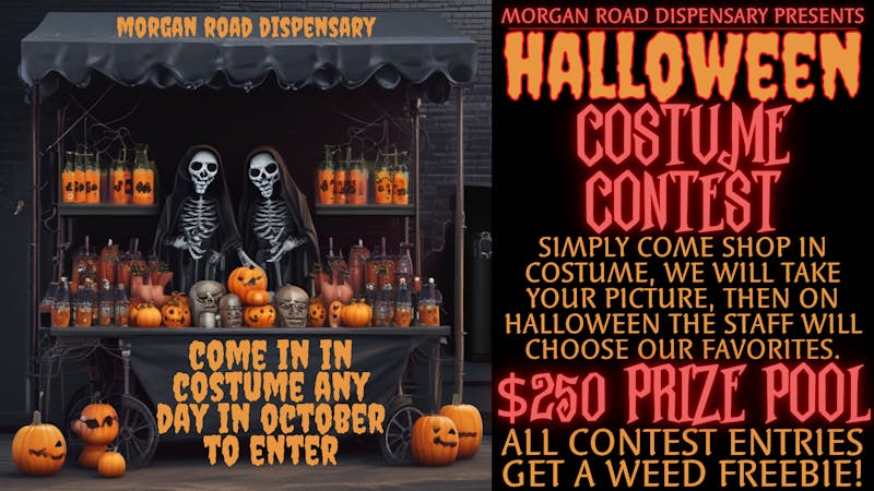 Morgan Road Rx COSTUME CONTEST! $250 PRIZE!!