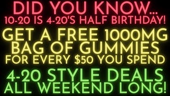 Morgan Road Rx FREE 1000MG BAG OF GUMMIES