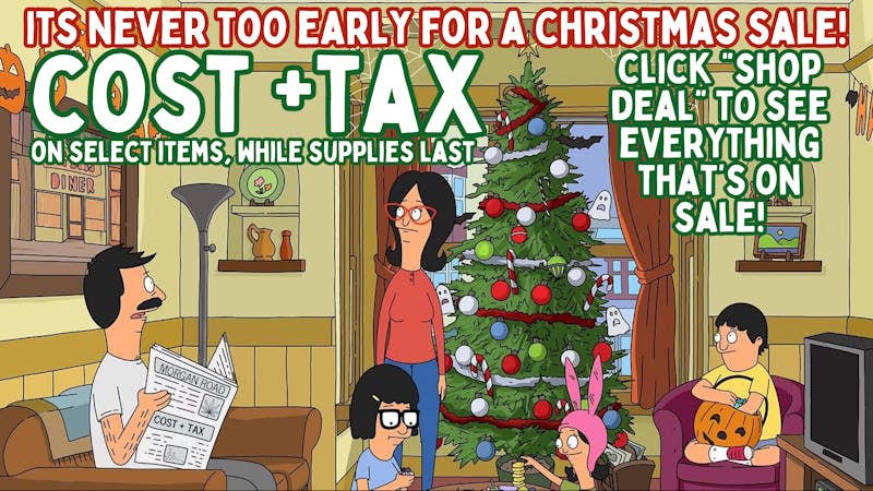 Morgan Road Rx COST + TAX SALE!