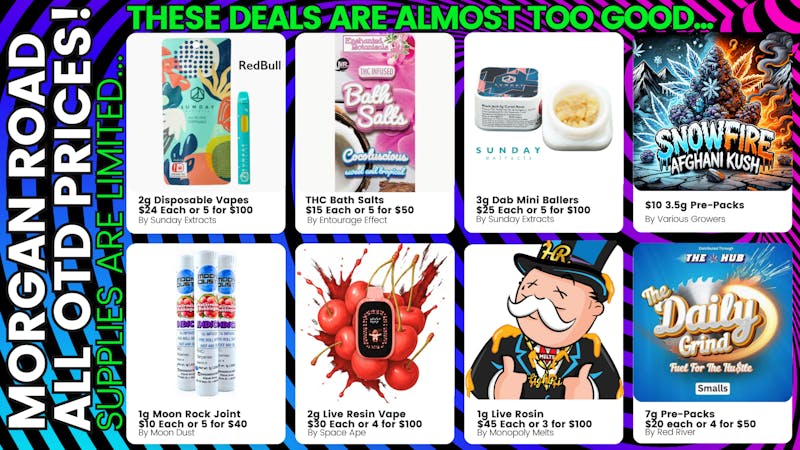 Morgan Road Rx WHAT THE FUCK! GOOD ASS DEALS