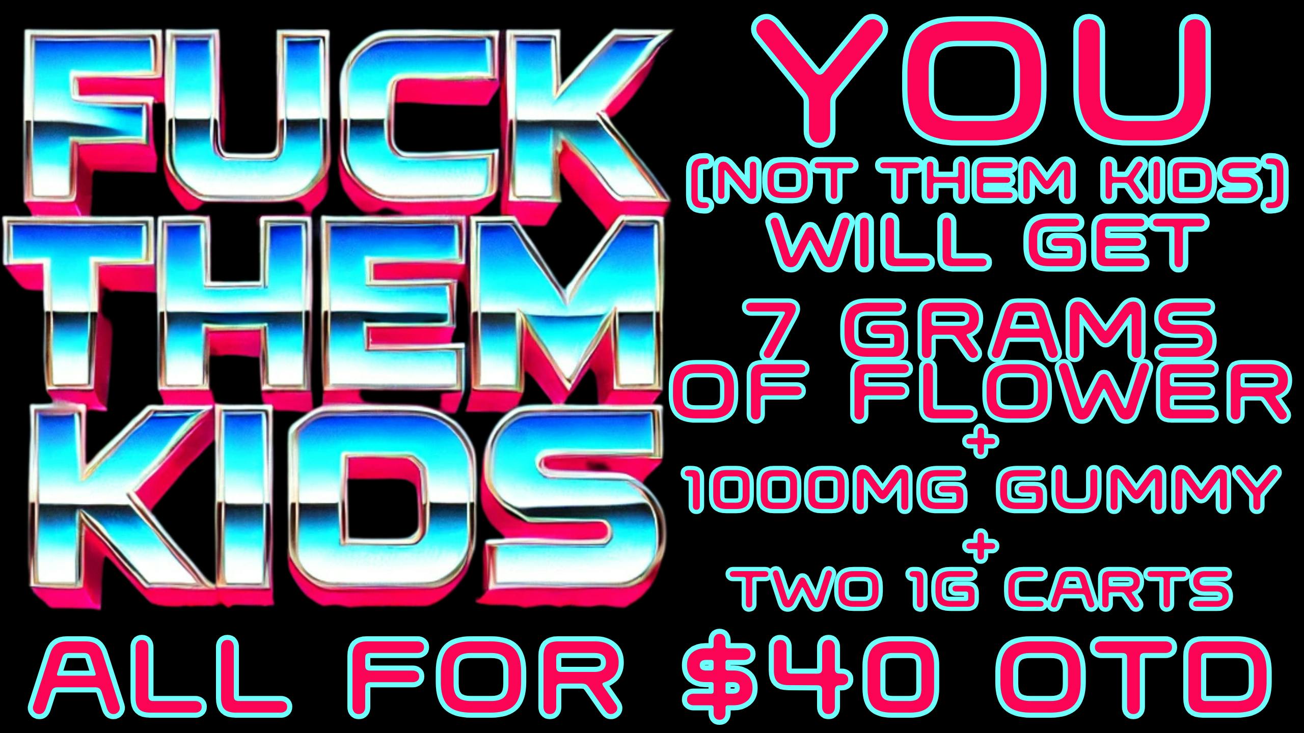 Morgan Road Rx FUCK THEM KIDS...