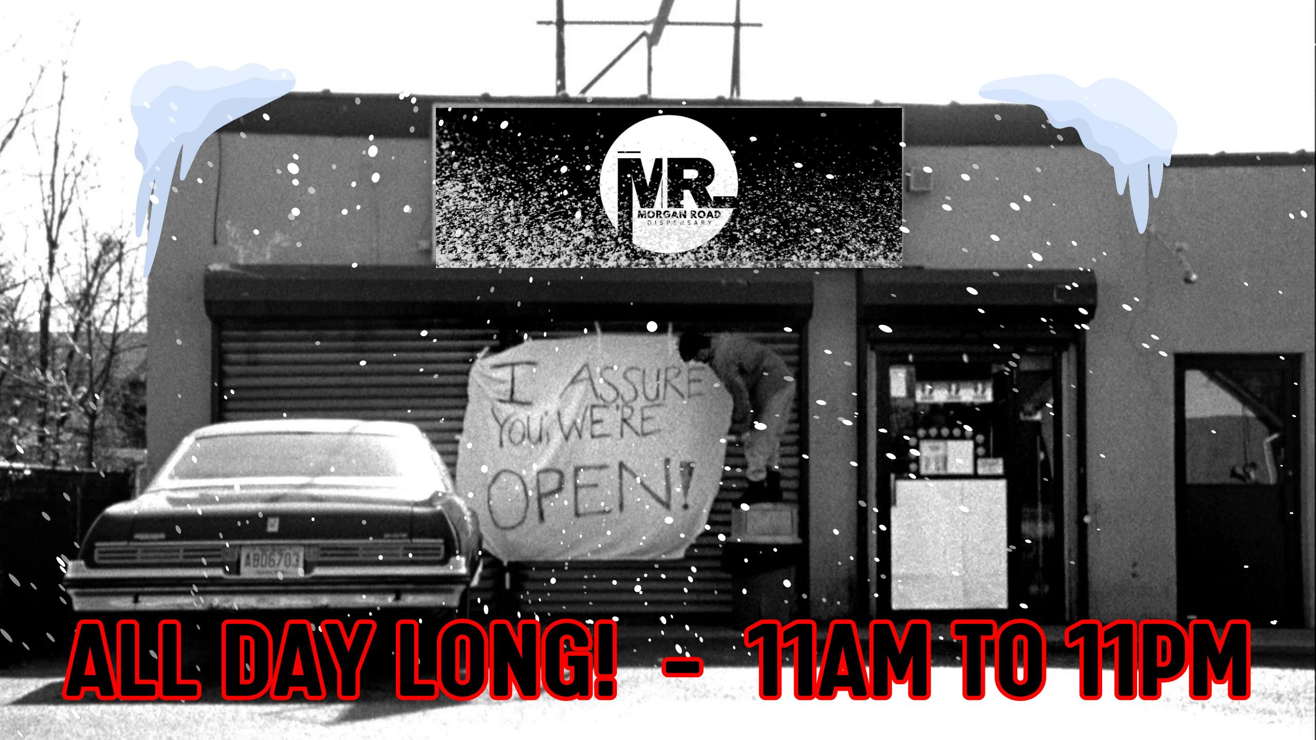 Morgan Road Rx I ASSURE YOU, WE'RE OPEN!