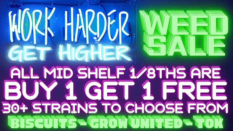 Morgan Road Rx BOGO!! FREE 1/8THS!!!