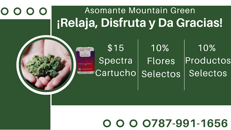 Asomante Mountain Green ¡AGRADECE Y AHORRA!