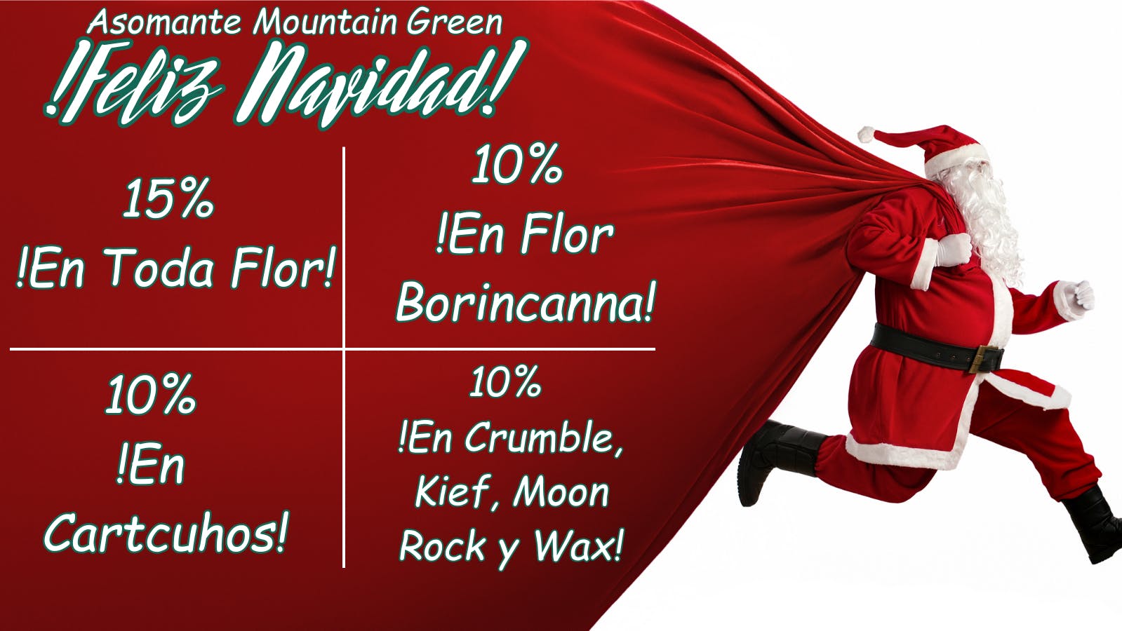 Asomante Mountain Green !QUE NO FALTE EL VERDE ESTA NAVIDAD!