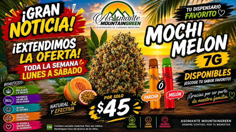 Asomante Mountain Green 🔥 ¡La Oferta Continúa Toda la Semana!