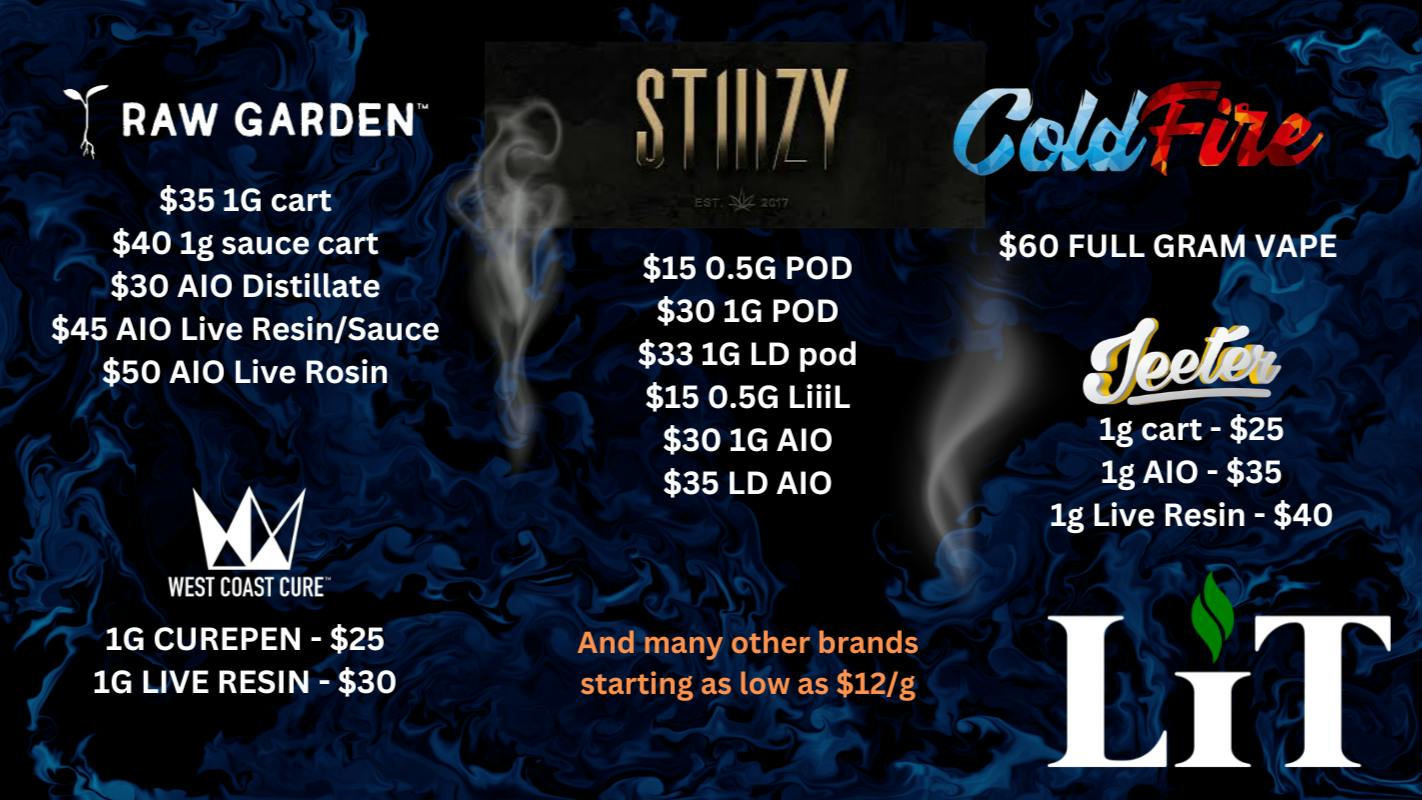 Lit - La Mesa FIRE SALE ON VAPES!!!