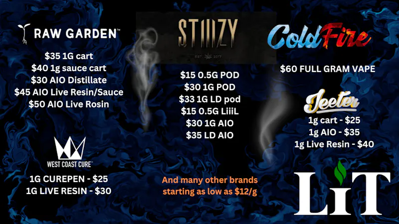 Lit - La Mesa FIRE SALE ON VAPES!!!