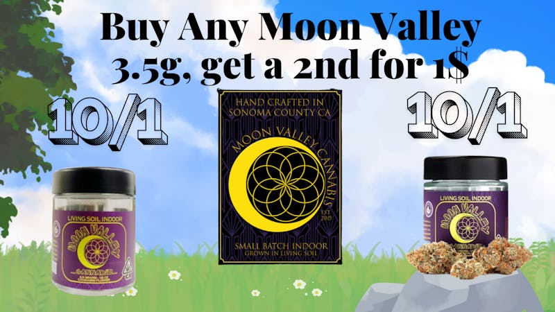 Down Under Industries Dispensary Moon Valley 3.5 BOGO