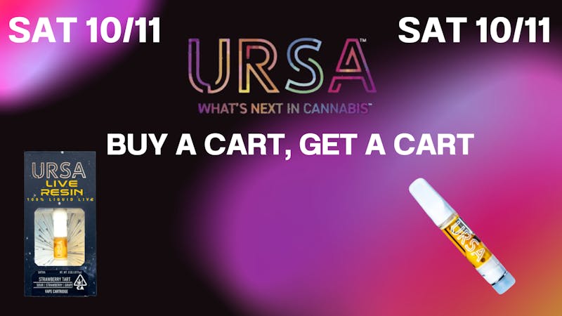 Down Under Industries Dispensary Ursa B1G1 Cartridge Deal
