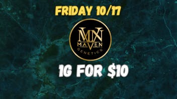 Down Under Industries Dispensary 10$ 1G flower maven