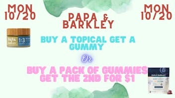 Down Under Industries Dispensary Papa & Barkley Deal
