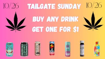 Down Under Industries Dispensary Tailgate Sunday Drink Bogo