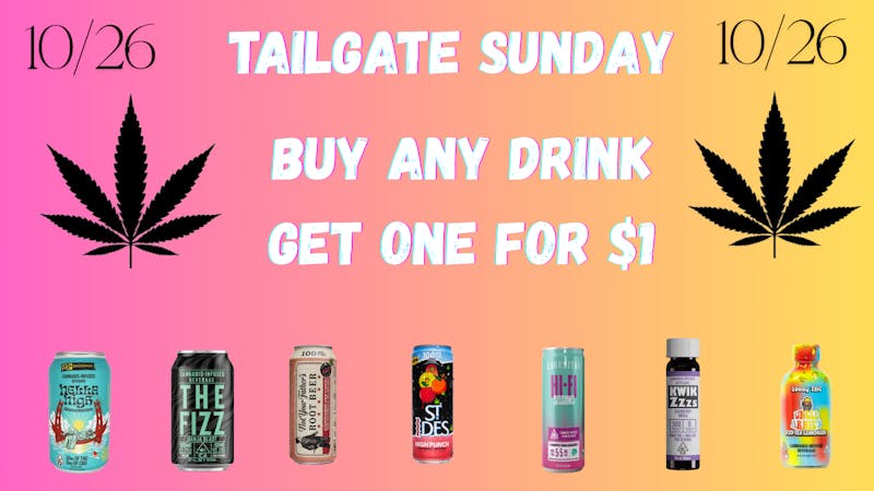Down Under Industries Delivery Tailgate Sunday Drink Bogo