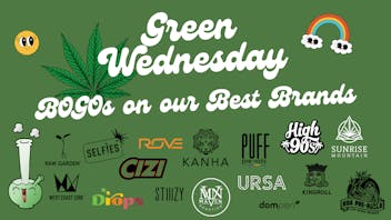 Down Under Industries Dispensary Green Wednesday BOGOS
