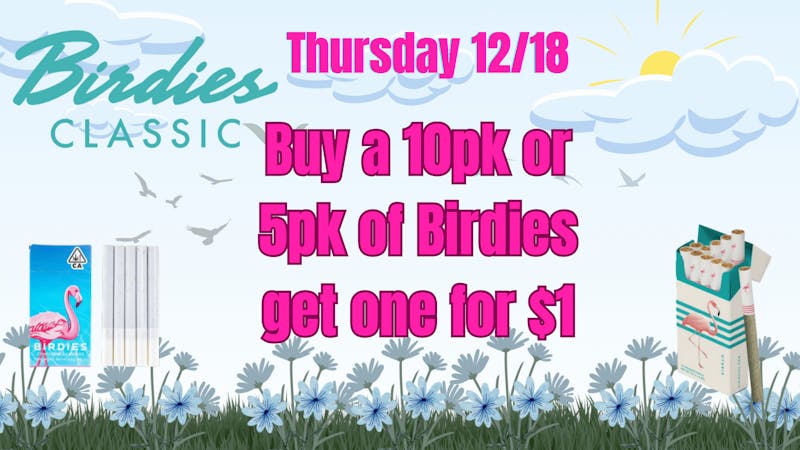 Down Under Industries - Marin Birdies Preroll BOGO