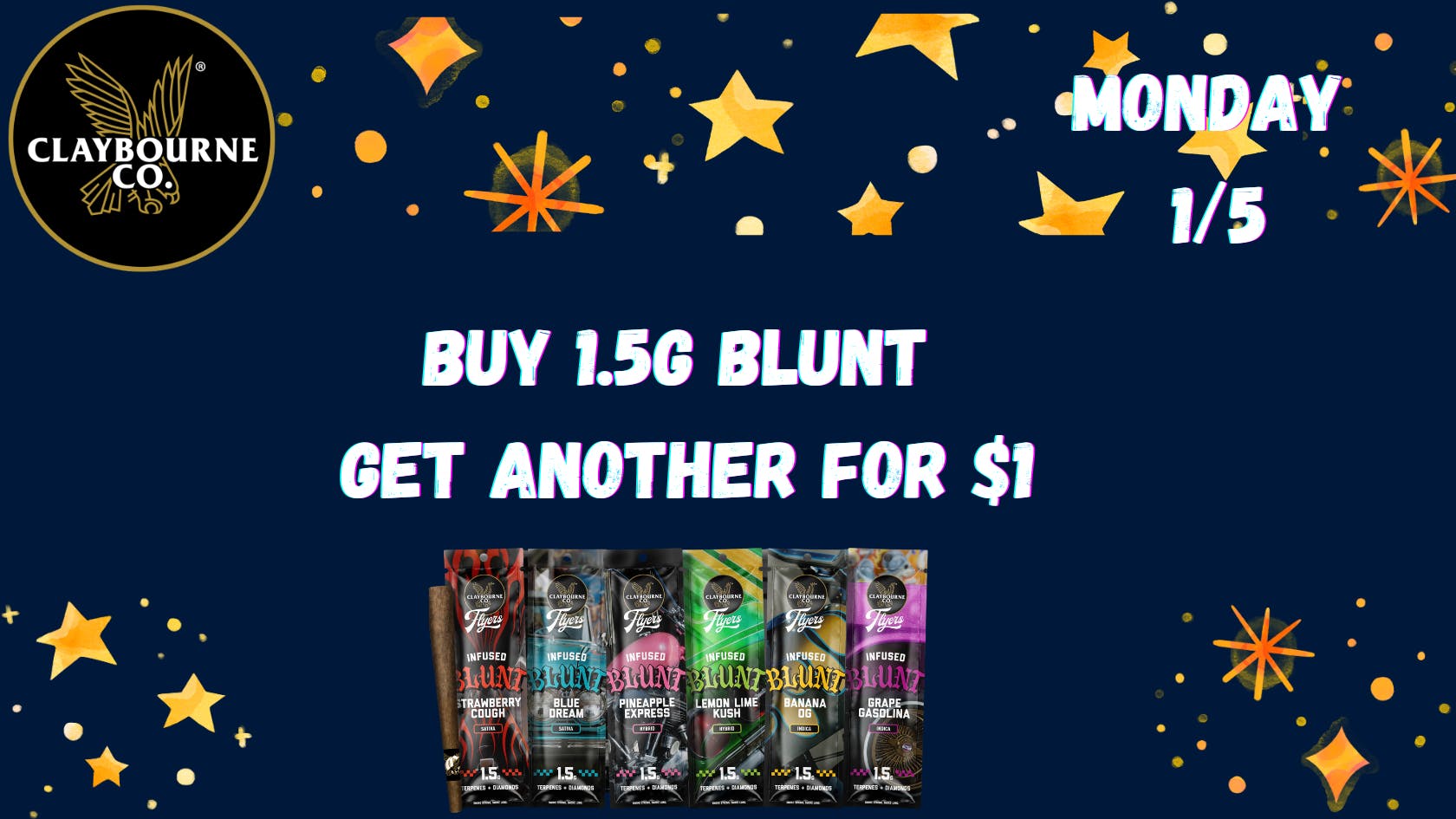 Down Under Industries - Marin Claybourne Blunt BOGO