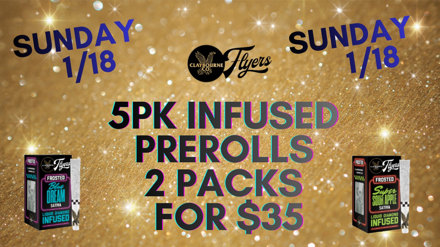 Down Under Industries - Marin Claybourne 5pk preroll promo