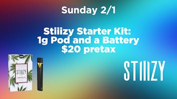 Down Under Industries Dispensary Stiiizy Starter Kit $20