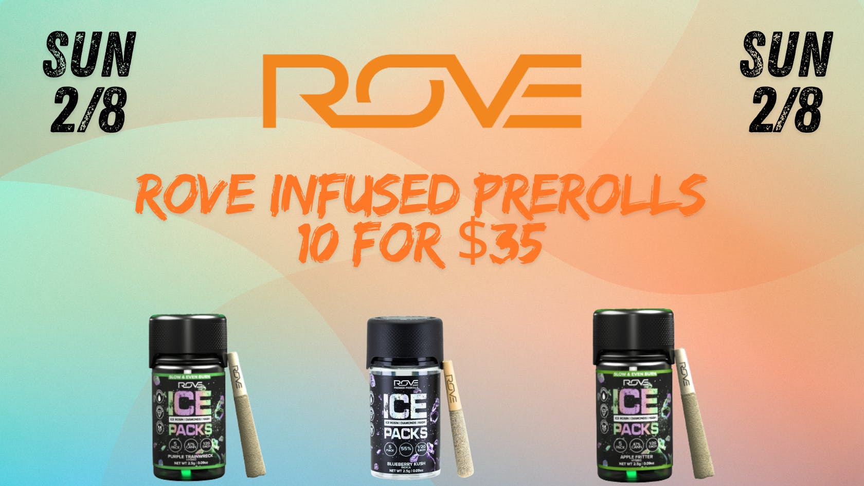 Down Under Industries - Marin Rove Infused Prerolls 10 for $35