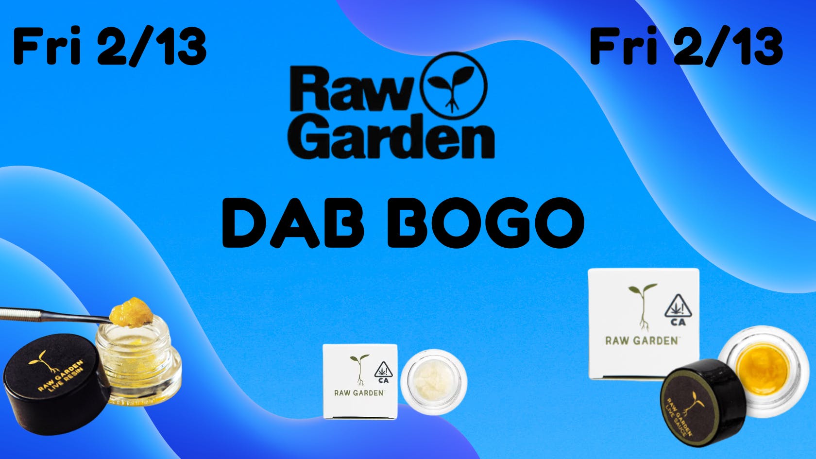 Down Under Industries Dispensary Raw Garden Dabs: 2 Grams for