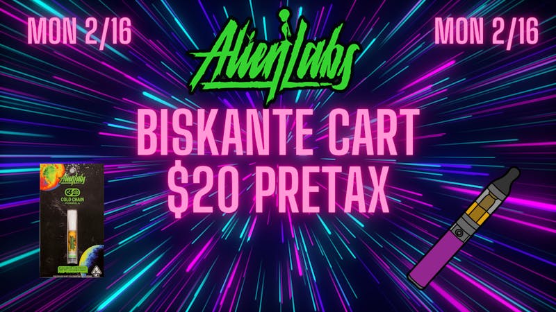 Down Under Industries Delivery Alien Labs Cart Deal $20 Pretax