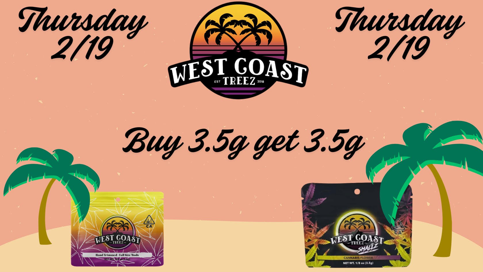 Down Under Industries Dispensary Demo 12-3pm. 7 grams of Flower for $20