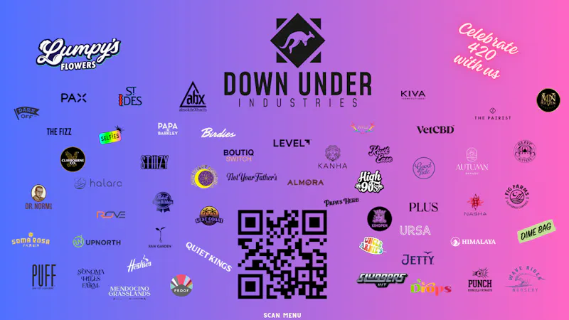 Down Under Industries Dispensary Weekend of 420 Deals