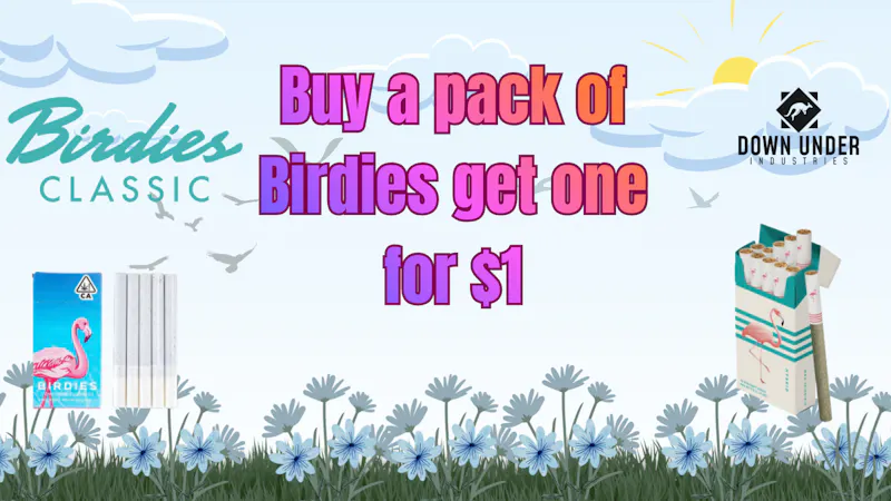 Down Under Industries - Marin Birdies Preroll BOGO