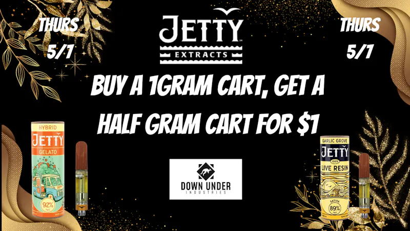 Down Under Industries - Marin Jetty Cart Buy One get One for $1