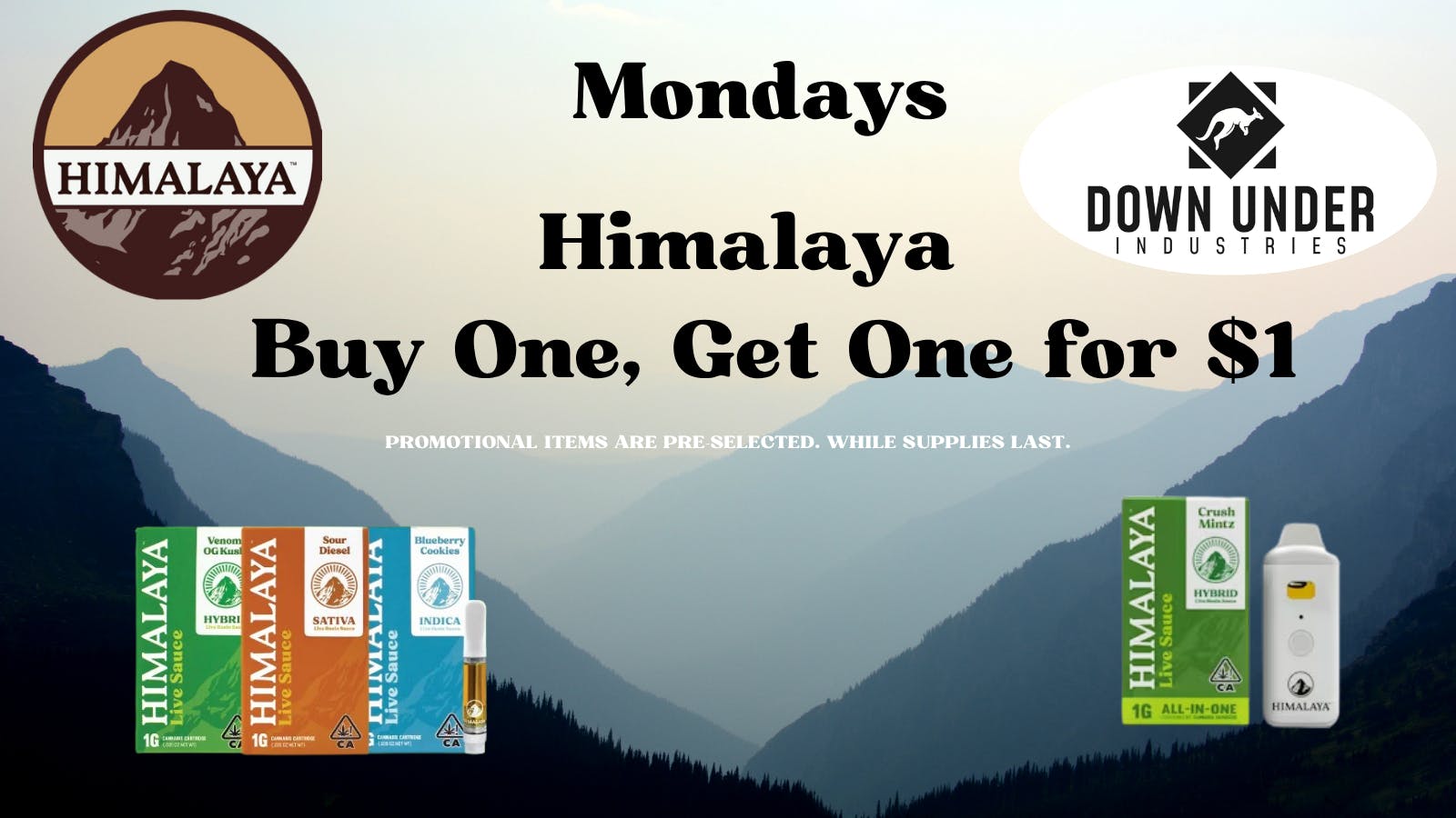 Down Under Industries Delivery Himalaya Cart BOGO