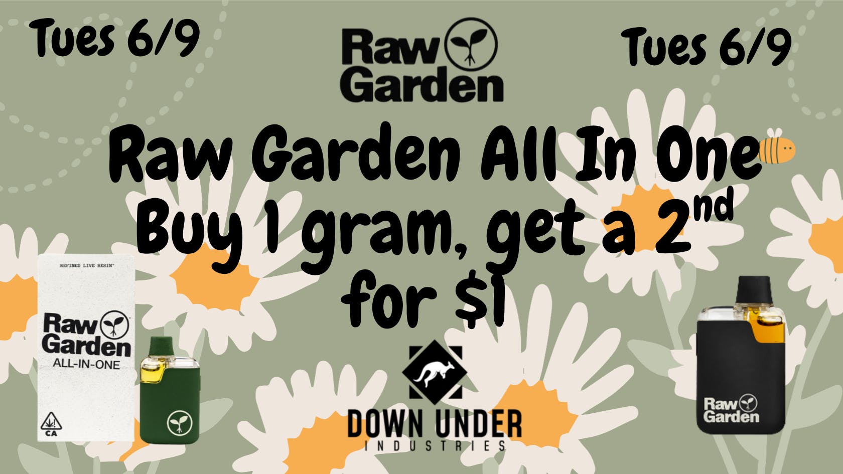 Down Under Industries - Marin Raw Garden All in One BOGO