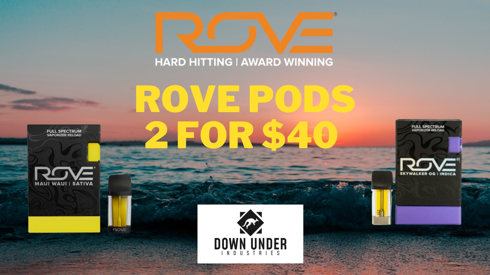 Down Under Industries - Marin Rove Pod 2 for $40