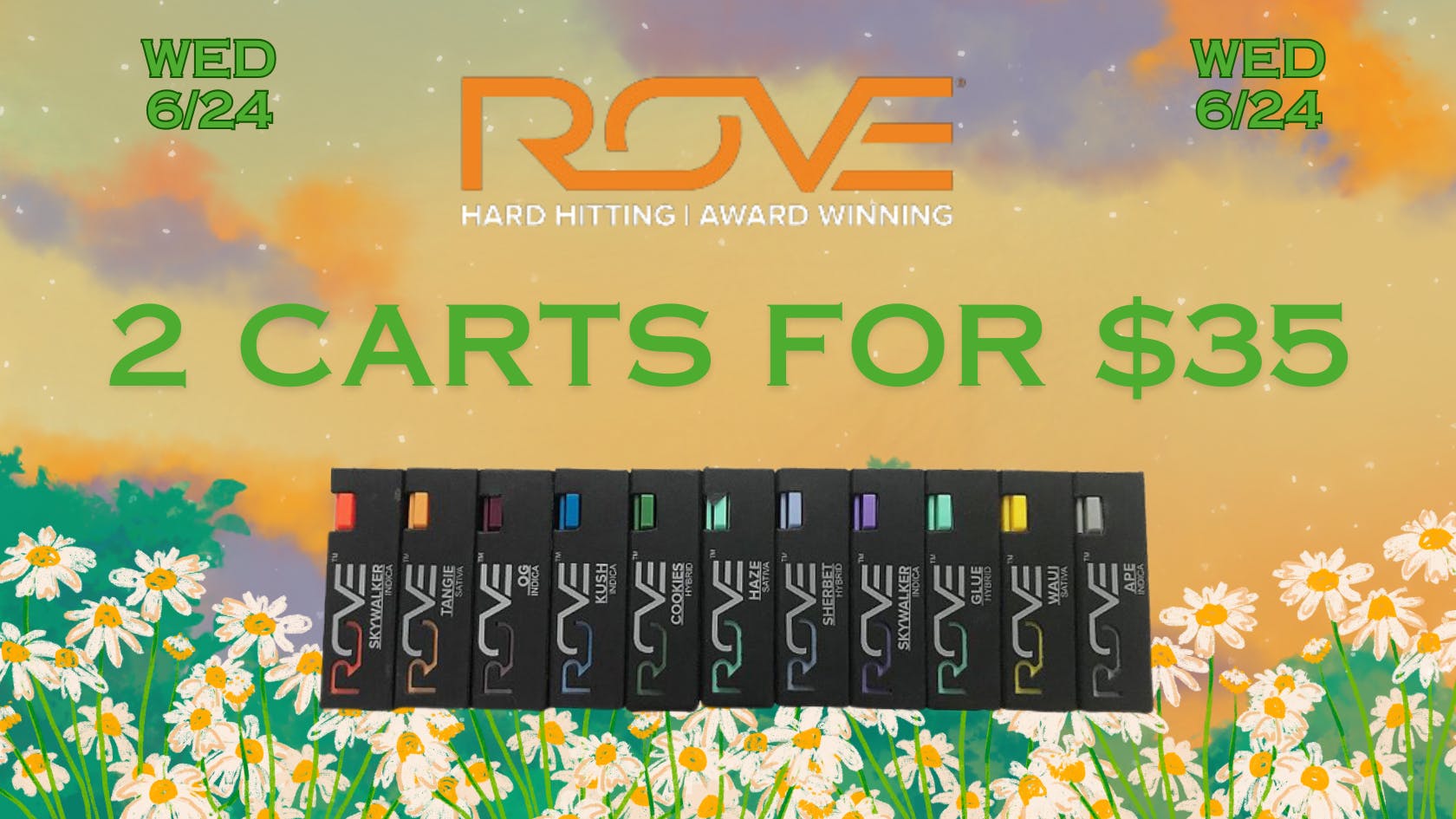 Down Under Industries - Marin Rove Carts 2 for $35