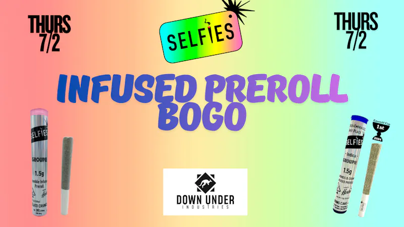 Down Under Industries - Marin Selfies Infused Preroll BOGO