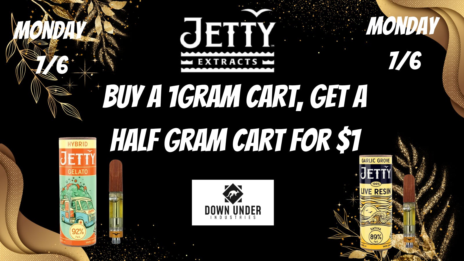 Down Under Industries Delivery Jetty Cart Buy One get One for $1