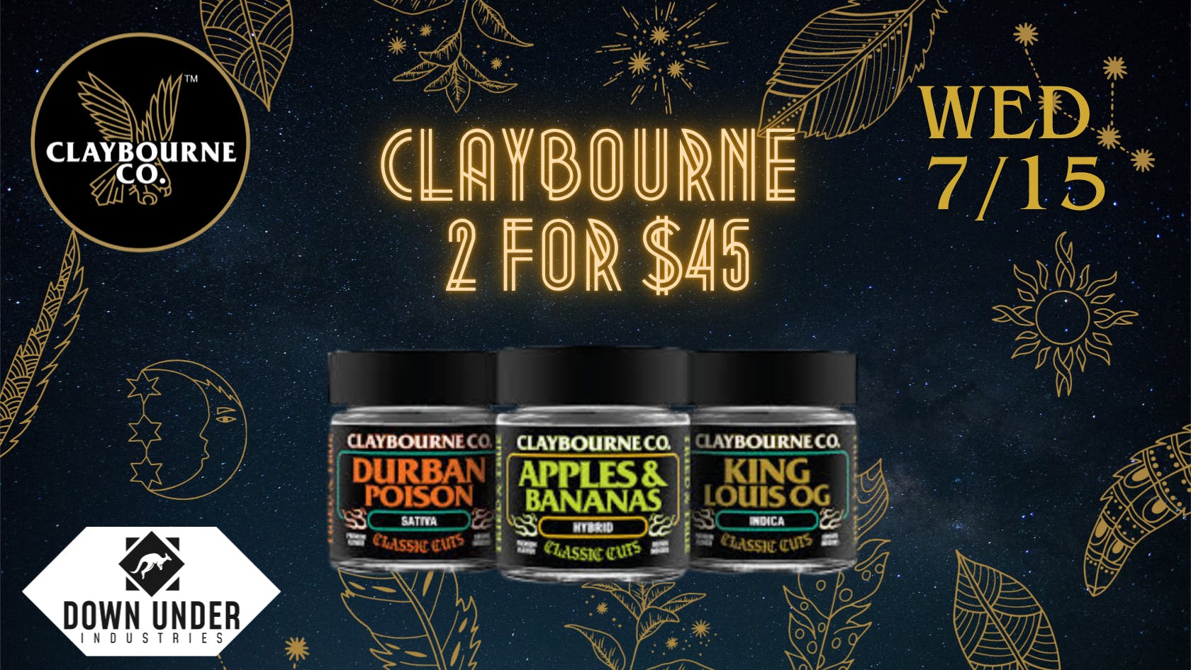 Down Under Industries - Marin Claybourne 7G for $45 pretax