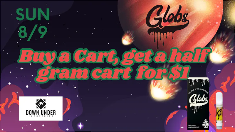 Down Under Industries Delivery Globs Cart BOGO