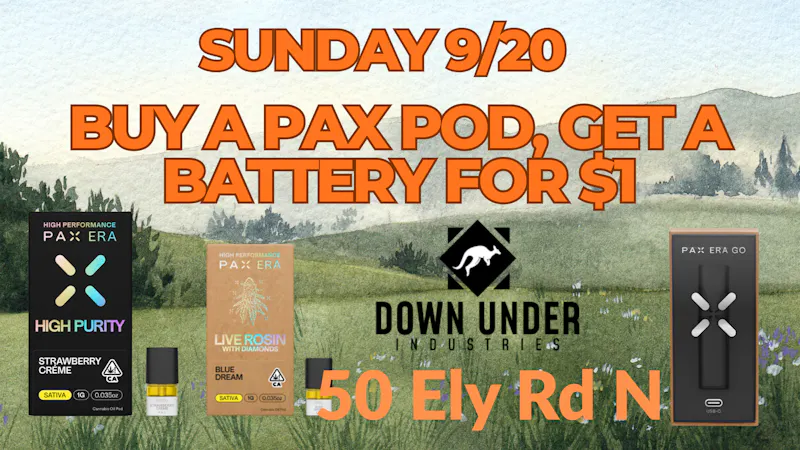 Down Under Industries - Marin Buy a Pax Pod get a Battery