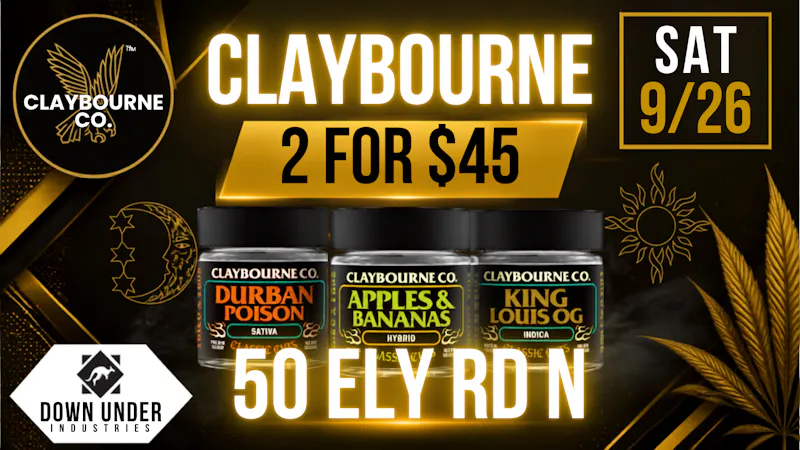Down Under Industries - Marin Claybourne 7G for $45 pretax
