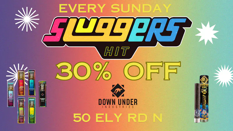 Down Under Industries Delivery Sluggers Hit 30% Off