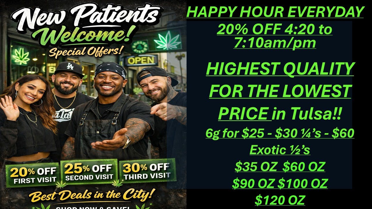 Tulsa House of Fire - 24/7 (Never Closed) New Patient Deals! START EARNING REWARDS NOW!