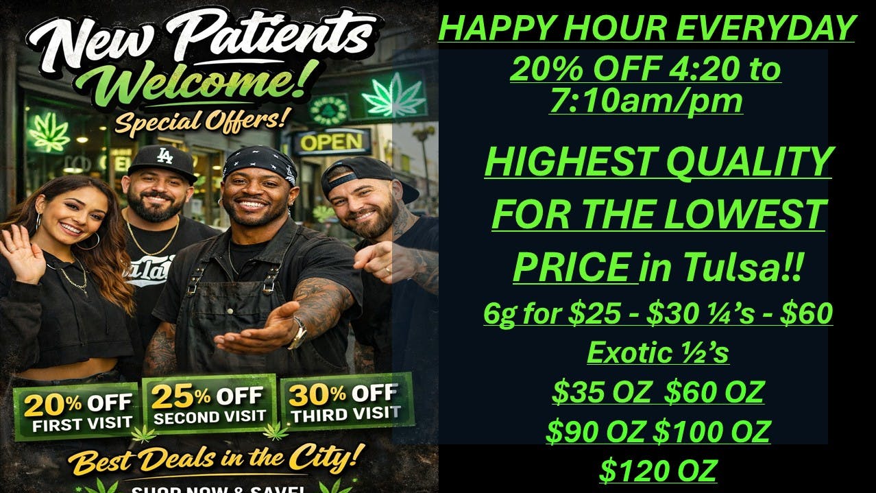 Tulsa House of Fire - 24/7 (Never Closed) 1ST VISIT 20% OFF, 2ND 25% OFF, 30% OFF 3RD VISIT