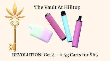 The Vault at Hilltop Revolution Carts - 4/$65