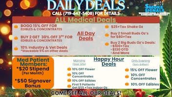 Smoke Signals $25 OTD Shake Oz & Other Medical Deals!